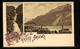 Litho Brienz, Teilansicht mit Blick auf 