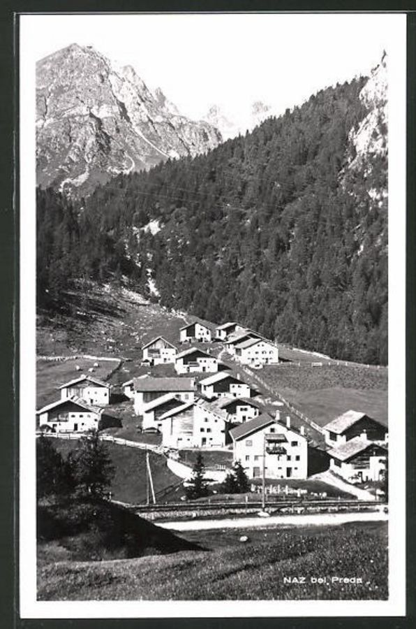 Cartoline postali: Naz bei Preda, um 1940 – Usato da Frauenfeld venduto da POML