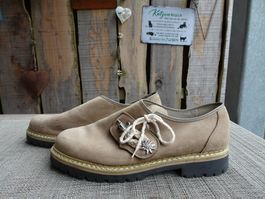 Via Mala echt Leder Trachtenschuhe neuwertig Gr. 43 - 425189