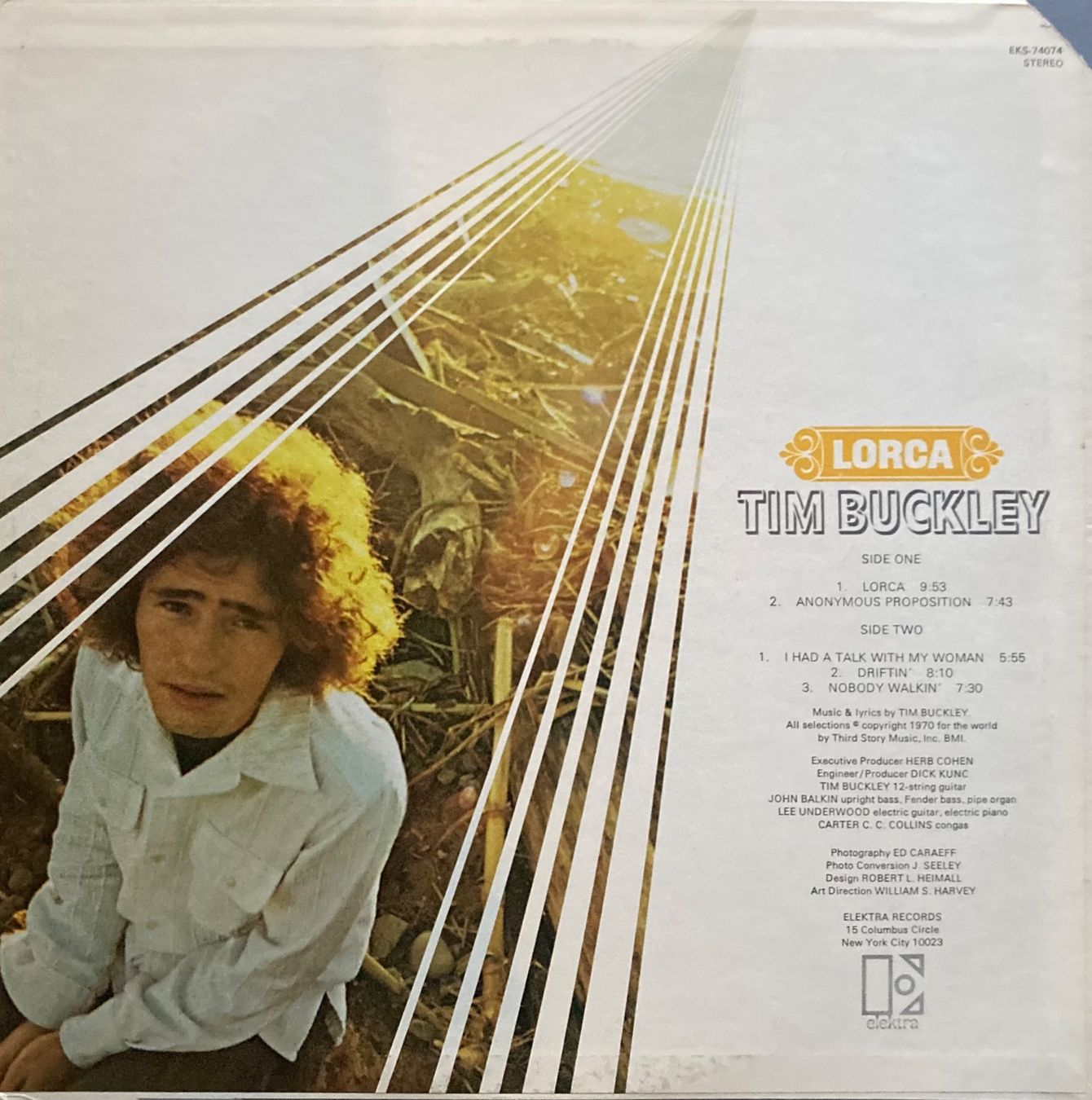 Vinyles: TIM BUCKLEY - LORCA – D'occasion à Poliez-Pittet par Newtown-Records 1