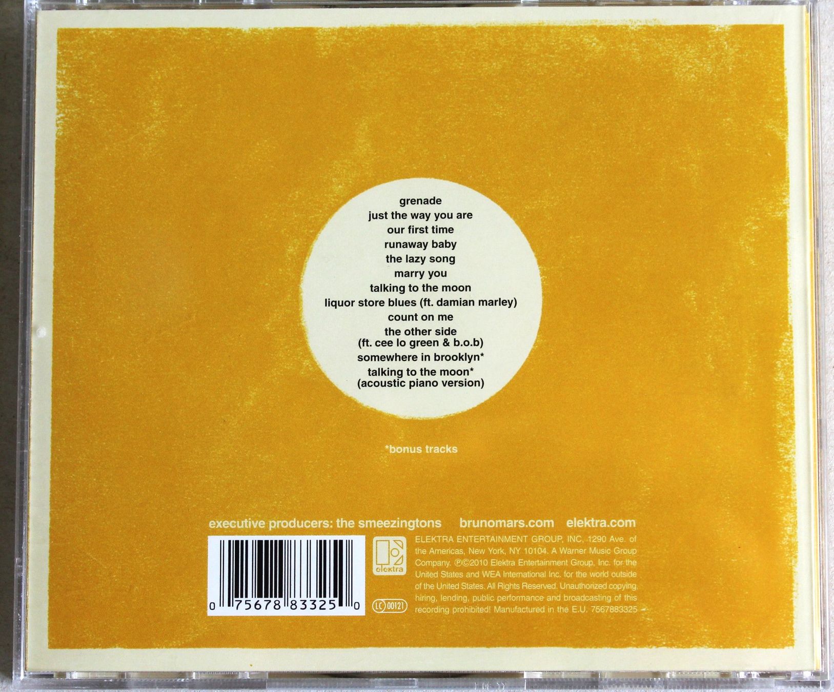 CD: Bruno Mars / doo-wops & hooligans – Usato da Worblaufen venduto da Cookie23 2