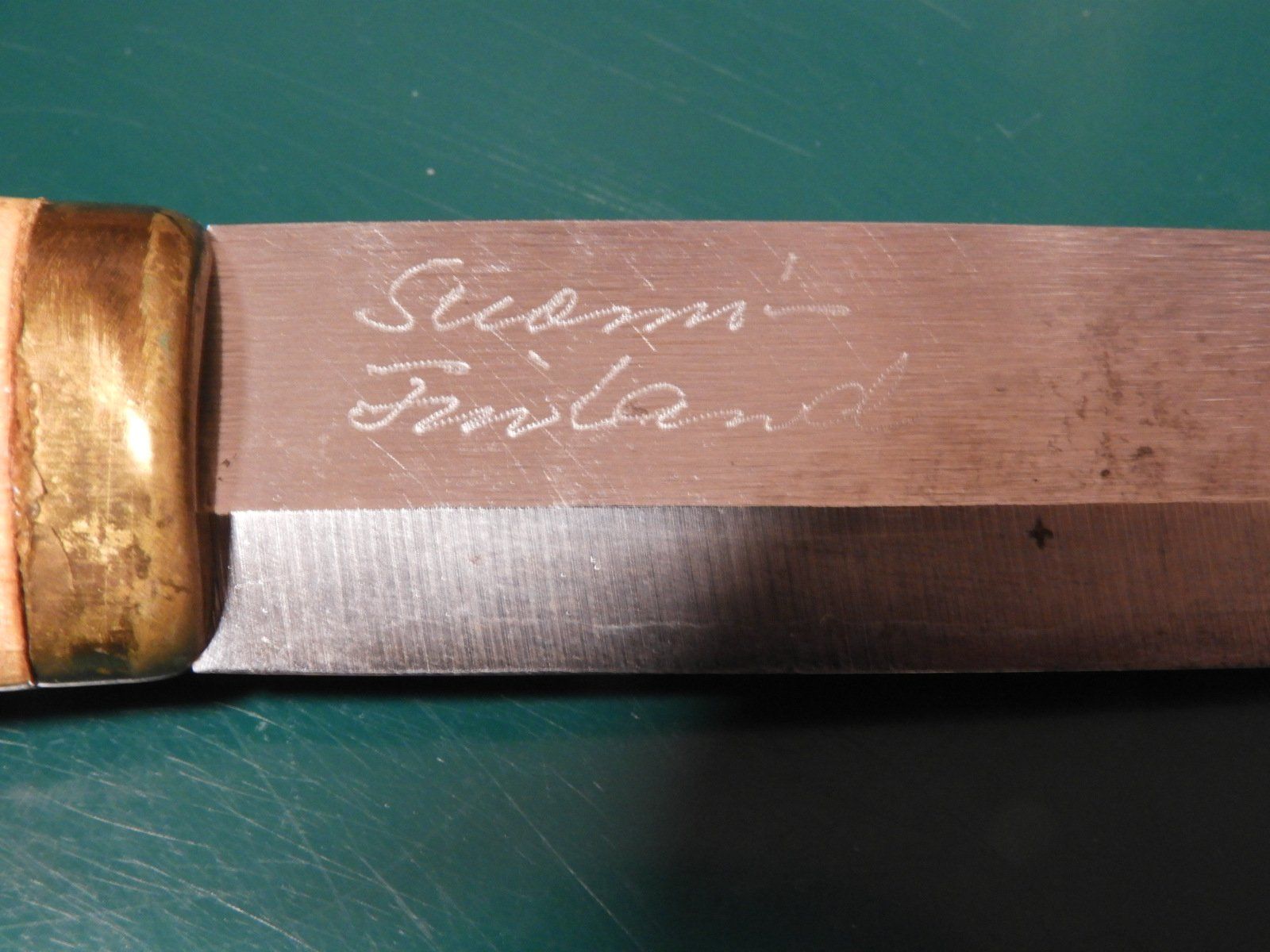 Accessori: JAGDMESSER MIT ETUI, SUOMI FINLAND, – Usato da Ettingen venduto da troll-mutter 1