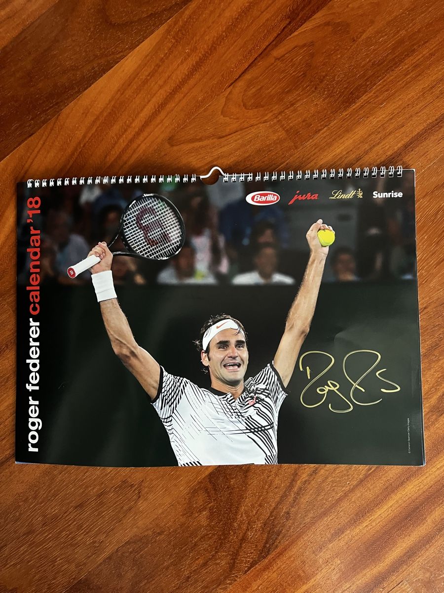 Calendari: Roger Federer Kalender – Usato da Kloten venduto da pae_wq5j 6