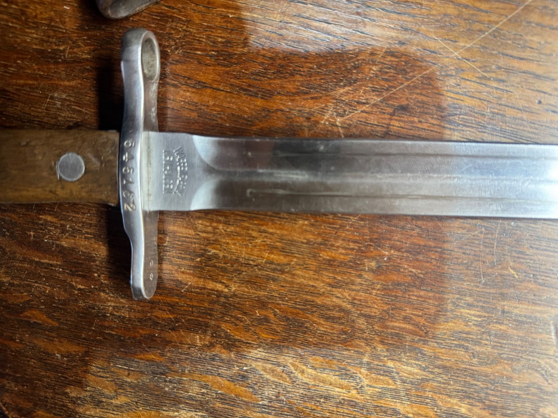 Schweizer Armee Armi bianche: Schweizer Bajonett Modell 1918 – Usato da Willisau venduto da Marbu71 3