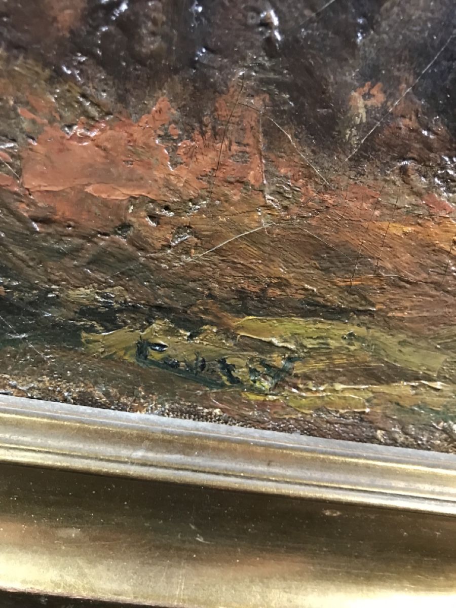 Tableaux: Unleserlich signiert – D'occasion à Wolfhalden par SecondAntique 6