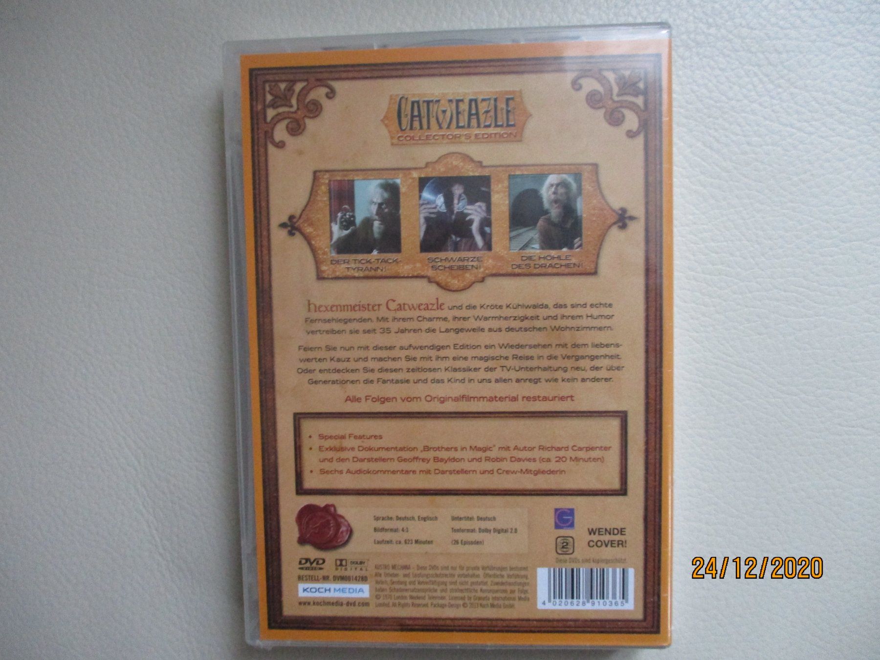 Tutti i DVDs: Catweazle - Die komplette Serie – Nuovo e nell'imballaggio originale da Liestal venduto da Disc-Point 1