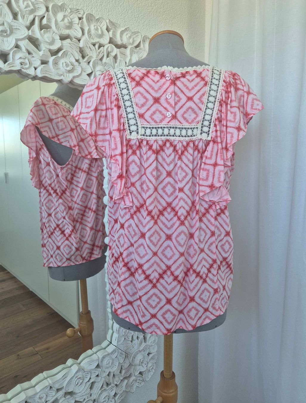 Camicette: LUFTIGE BLUSE, ATELIER REVE Gr.40, passt zu HEMISPHERE – Nuovo (secondo la descrizione) da Algetshausen venduto da Engel-99 1