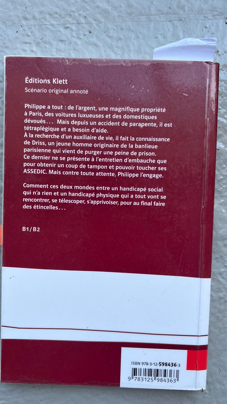 Bücher: Intouchables – Gebraucht aus Ebmatingen von lwe_x6h5 1