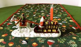 Villeroy & Boch Nostal. Village, Santa Pferdeschlitten, NEU!