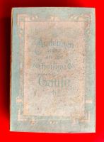 Antikes Taufbüchlein mit Brief aus dem Jahre 1924
