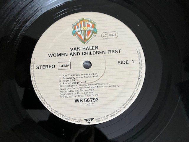 Schallplatten: Van Halen – Gebraucht aus Aarwangen von Jukebox3 5