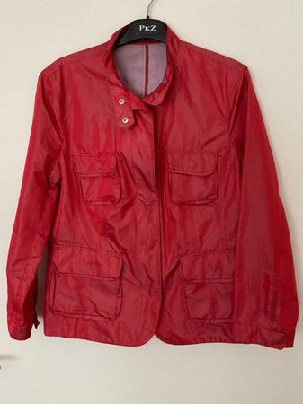Windsor leichte Windschutz Jacke Gr 40 rot schimmernd