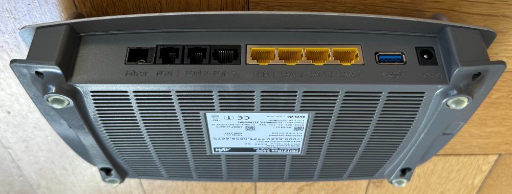 Fritz Modems & Router: FRITZ!Box 5490 Fiber – Gebraucht aus Bern von sn8per 1