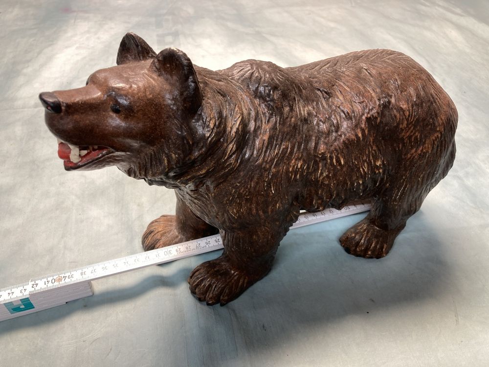 Handgefertigter Holz Schlüsselanhänger - Puh Der Bär Lasergravur, Einzelstück