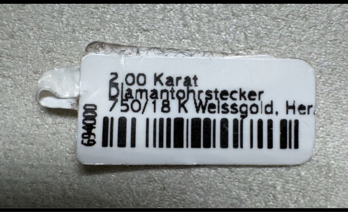 Orecchini pendenti & Orecchini a lobo: Diamant Ohrringe – Usato da Emmenbrücke venduto da audi1998 7