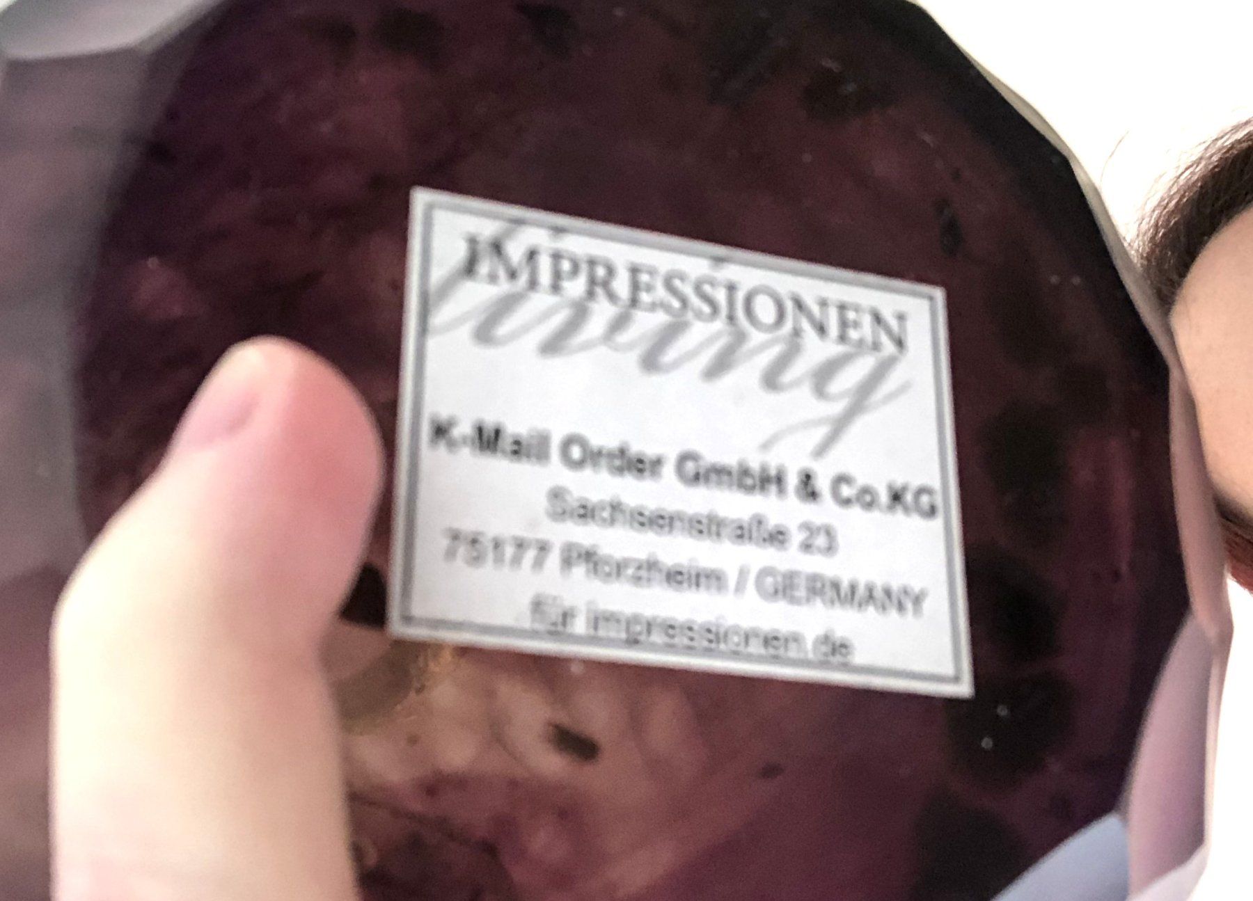 Vase & Récipients: Design-Vase von Impressionen – D'occasion à Rüti ZH par Jasna89 1