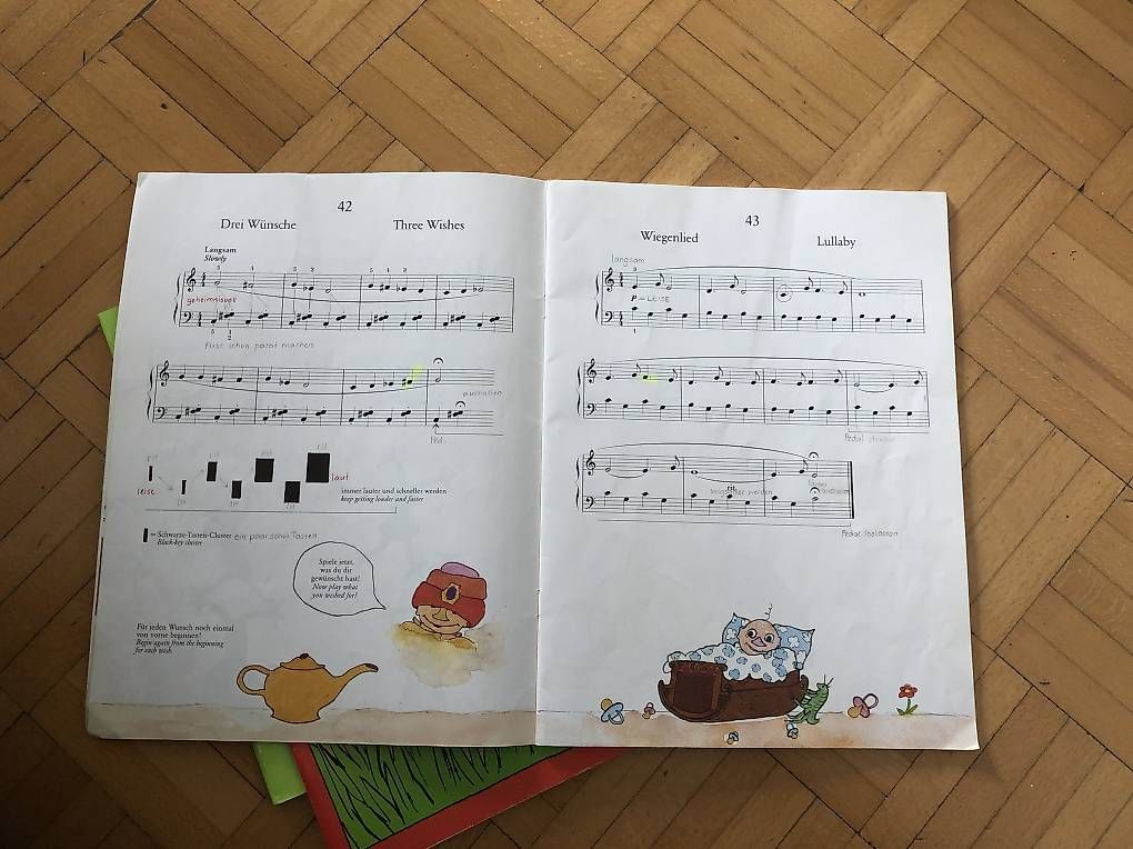 Libri: 3 Klavierbücher – Usato da Füllinsdorf venduto da sbsbie 2