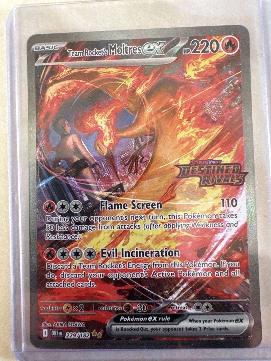 Pokémon Cartes à collectionner: Moltres ex 229/182 – D'occasion à Flüh par LucaK