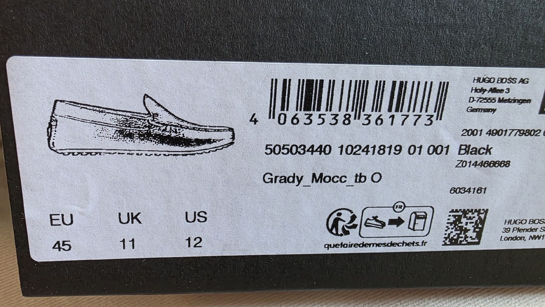 Hugo Boss Scarpe da uomo: BOSS Schuhe Gr. 45 – Nuovo e nell'imballaggio originale da Dottikon venduto da Cedric92 3