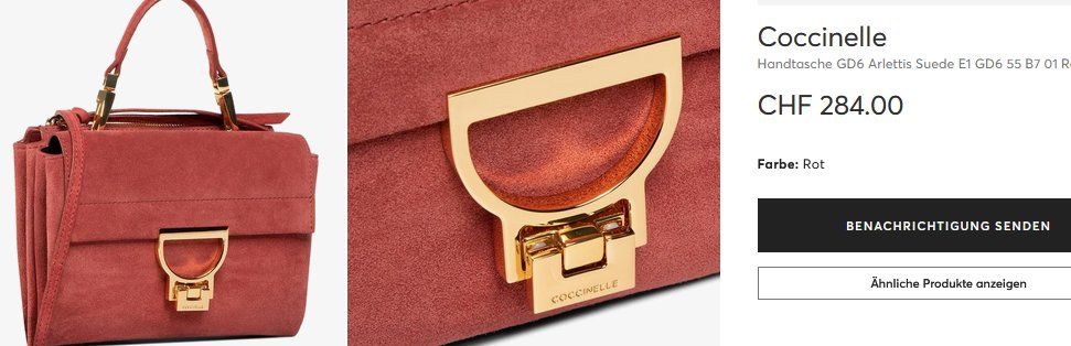 Coccinelle Borse da donna: Coccinelle Tasche / sac – Usato da Collonges venduto da arashee 9