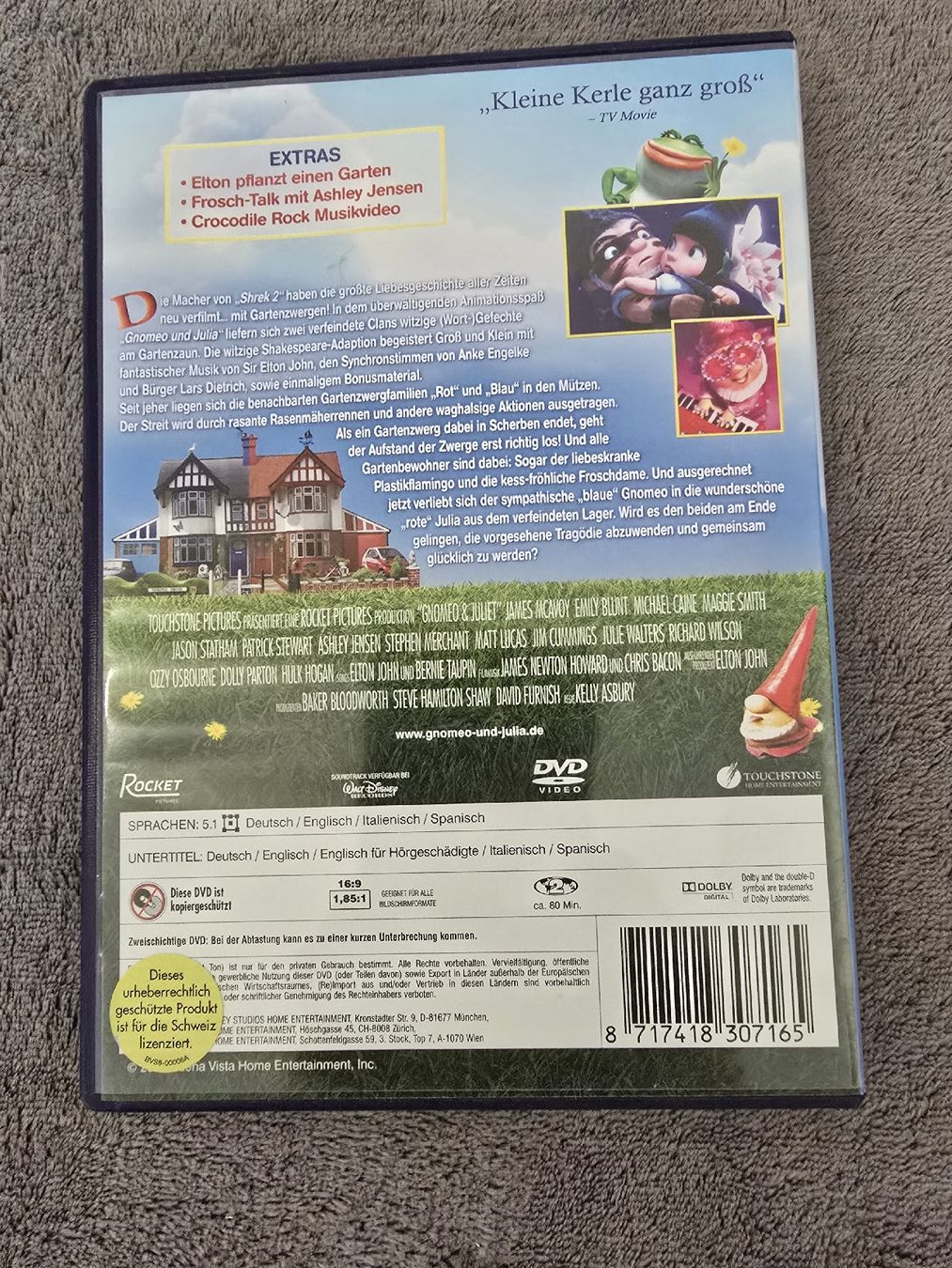 Tutti i DVDs: Gnomeo und Julia DVD – Usato da Muttenz venduto da kar_rp9p 1
