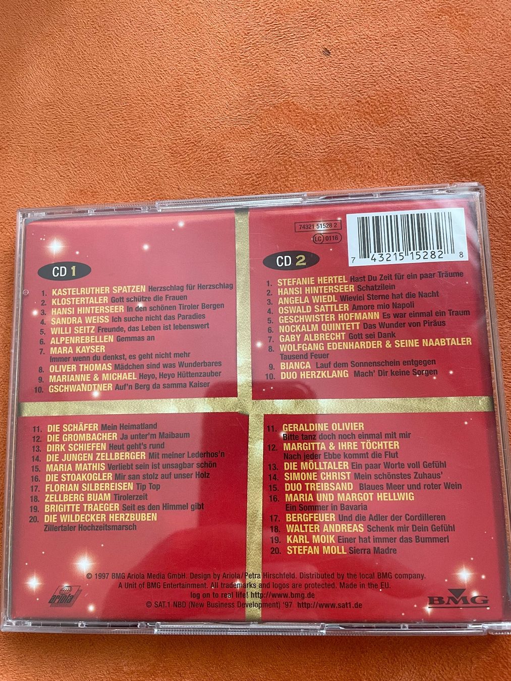 CD: Volksmusik Hits 97 CD Doppel-CD – Usato da St.Gallen venduto da Korb0 1