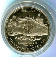 Medaille "1000 Jahre Potsdam. Neues Palais".