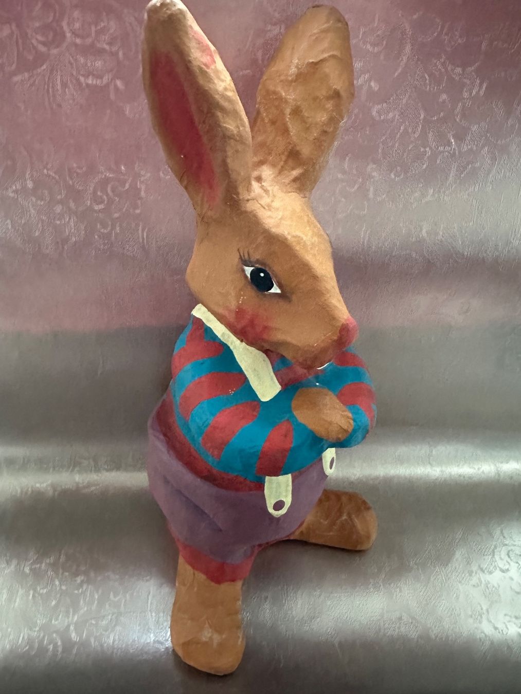 Tutte le decorazioni: Grosser Osterhase aus Pappmaché – Nuovo (secondo la descrizione) da Bern venduto da schnupka 4