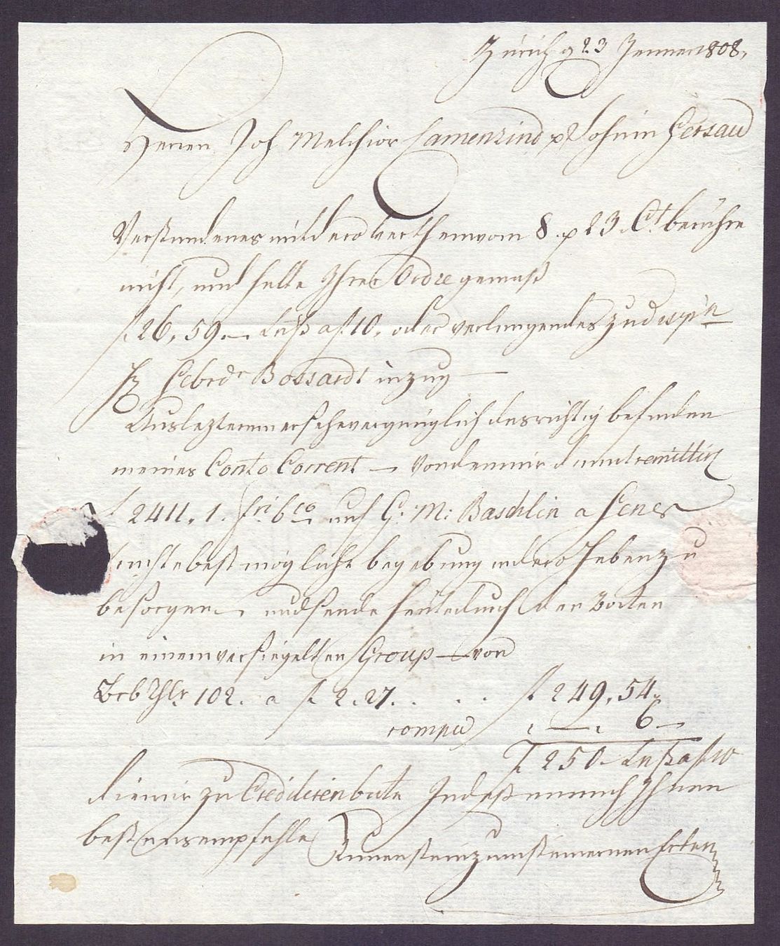 Tutti i francobolli: Faltbrief Vorphila 1808 – Usato da Flamatt venduto da samowarow 4