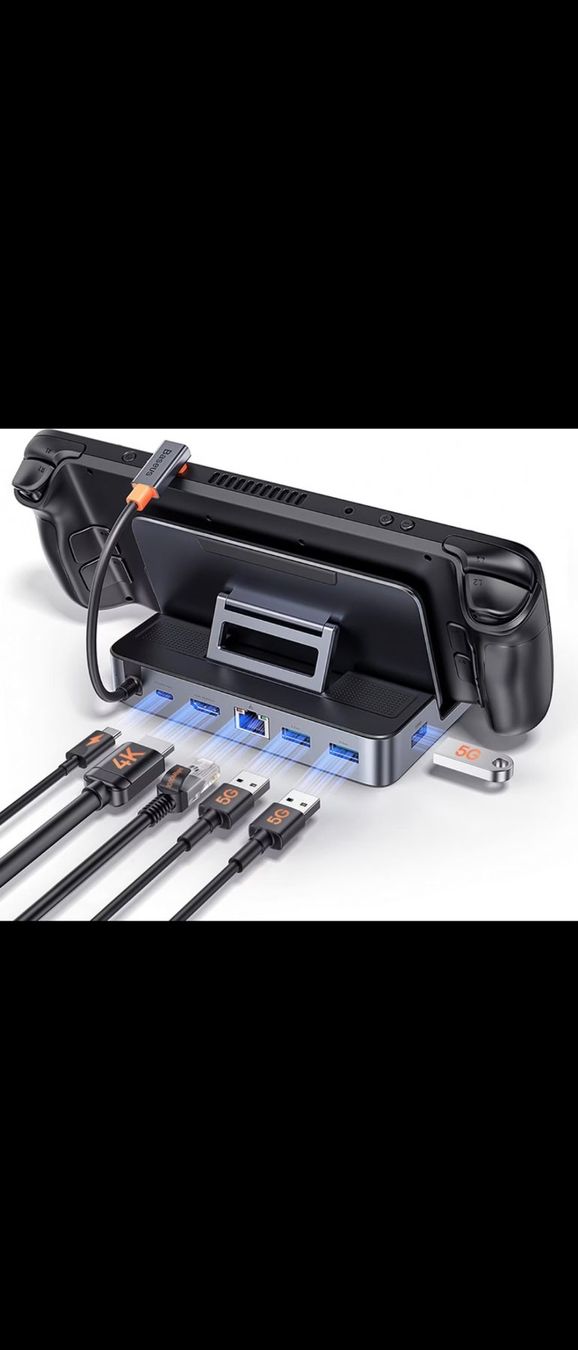 Baseus Docking station: Baseus Steam Deck 6in1 USB-C HUB Adapter - New – Nuovo e nell'imballaggio originale da Jouxtens-Mézery venduto da ger_hpd5