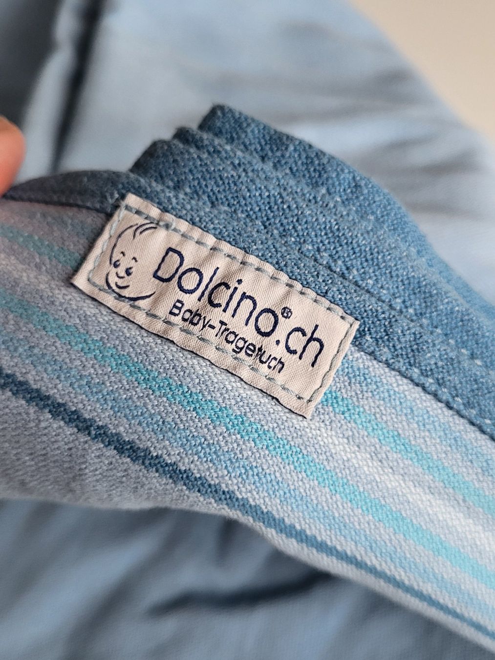 Dolcino Bauch- & Rückentragen: Baby Tragetuch von Dolcino – Neu (gemäss Beschreibung) aus Schönenwerd von Monaaa03 1