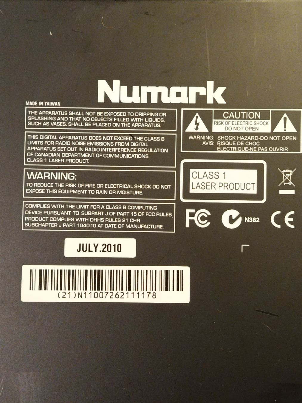 Numark Console di mixaggio: 2 Numark NDX800 DJ CD-Player  – Usato da Wattwil venduto da sunicheyenne 5