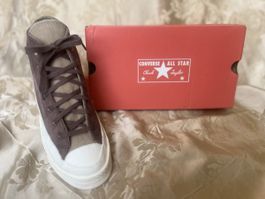 Converse Chuck Taylor Platform High Tops Taupe/Brown UK 5.5