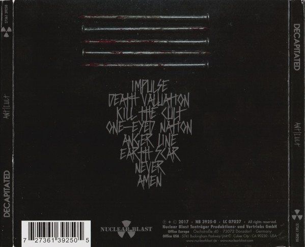 CDs: Decapitated – Anticult - Vergriffen - c – Gebraucht aus Brittnau von Zibu 1
