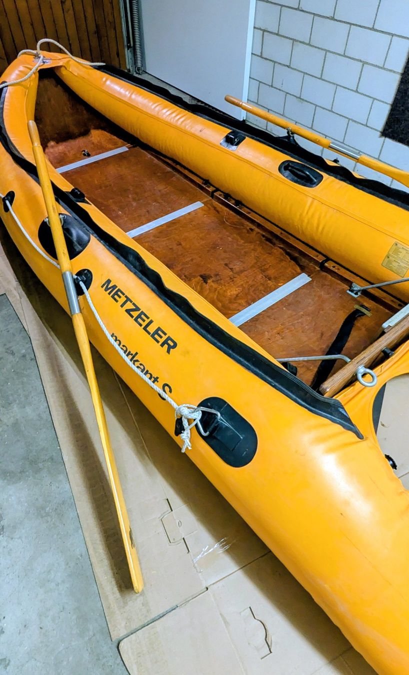 Metzeler Barche: Schlauchboot mit Holzboden, Metzeler Markant S – Usato da Kilchberg ZH venduto da markus.reis.vbg 1