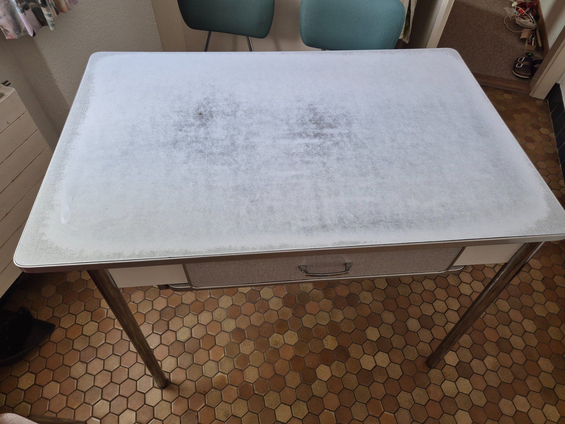 Tables: Vintage Küchentisch – D'occasion à Winterthur par Sarafina66 1