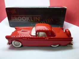 BROOKLIN - Ford T-Bird Hardtop 1956 - rot - OVP - BRK 13