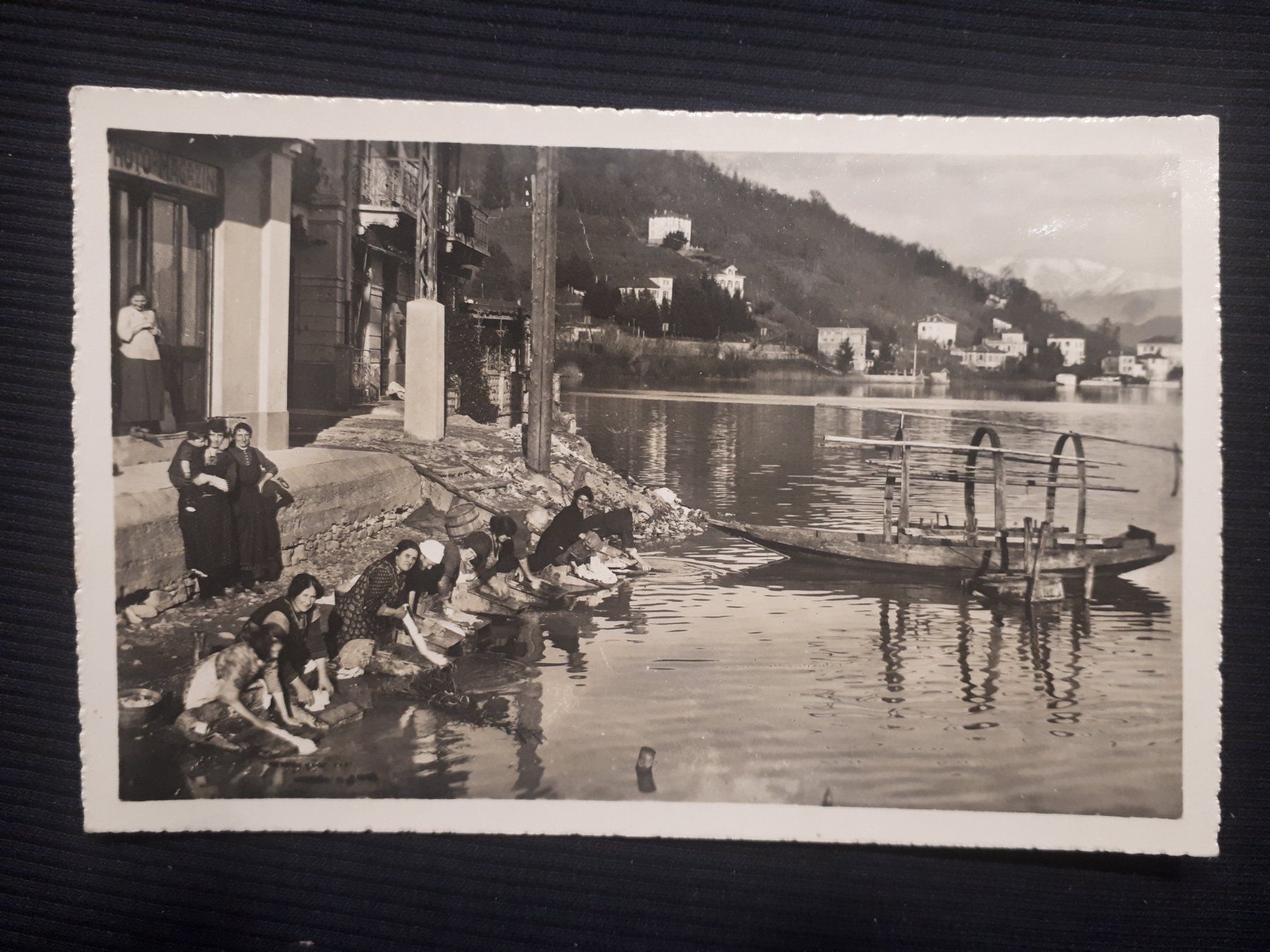 Ansichtskarten: LAVANDAIE AL LAGO 1948 – Gebraucht aus Ponto Valentino von giorgia06