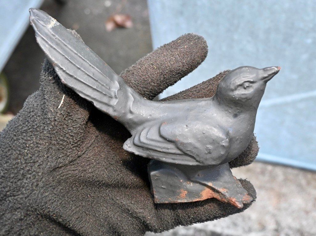 Figuren: alter GUSSEISEN Vogel gartenfigur etc B – Gebraucht aus Pfaffhausen von mono_rec 8