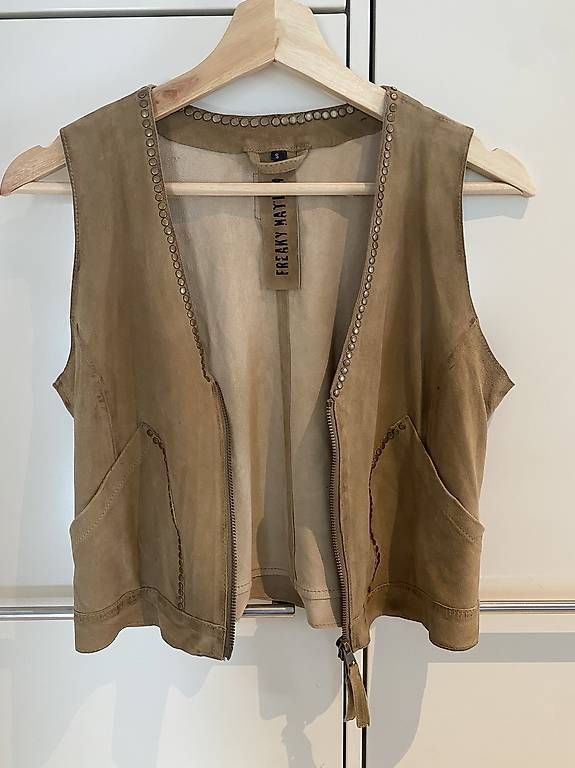 Gilets & Westen: Freaky Nation Echtleder-Weste Gr. S  neu – Neu und originalverpackt aus Rorschach von Lauraq12 1