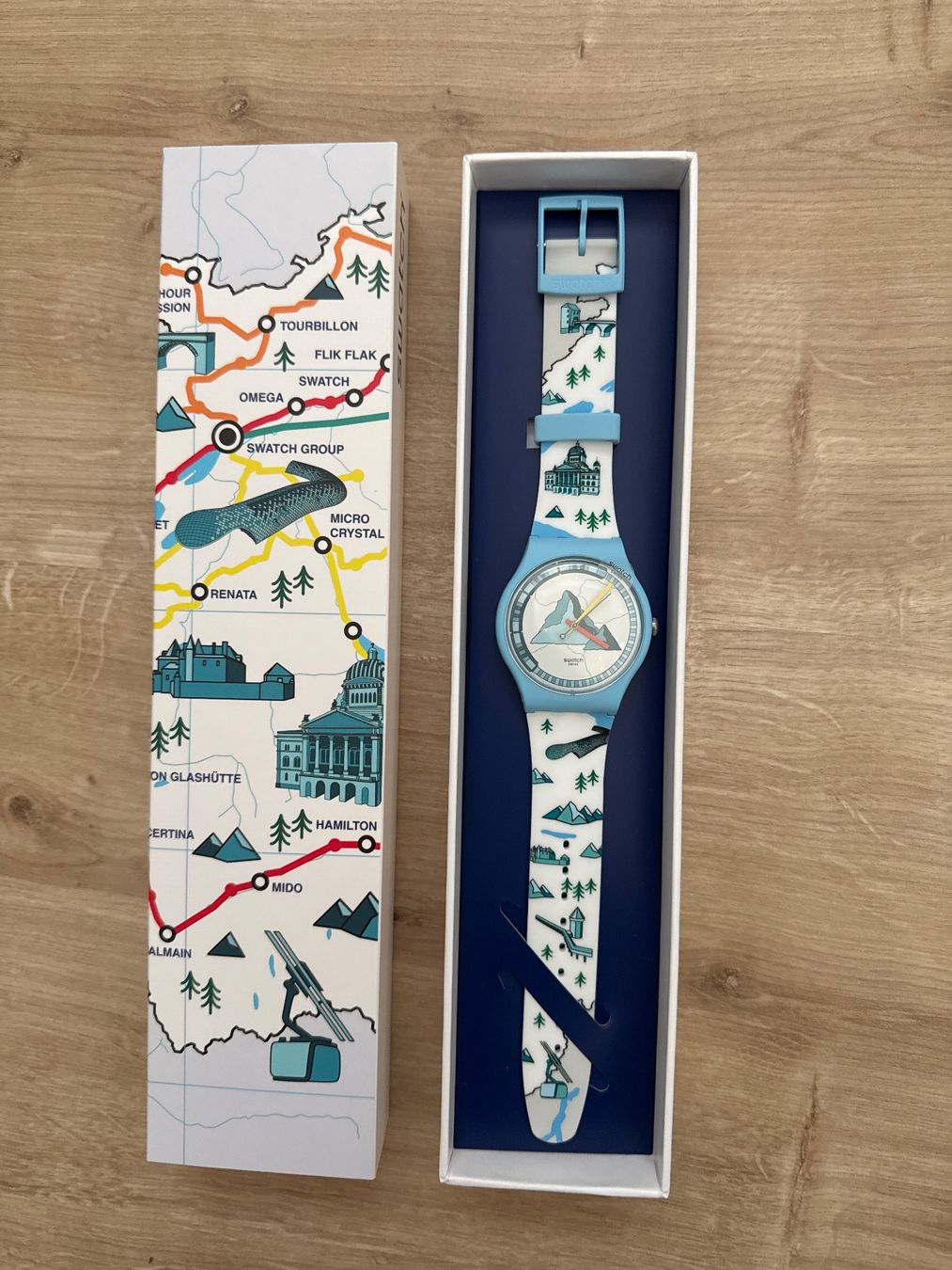 Swatch Orologi: Swatch Aktionärsgeschenk 2024 – Usato da Adliswil venduto da NidB