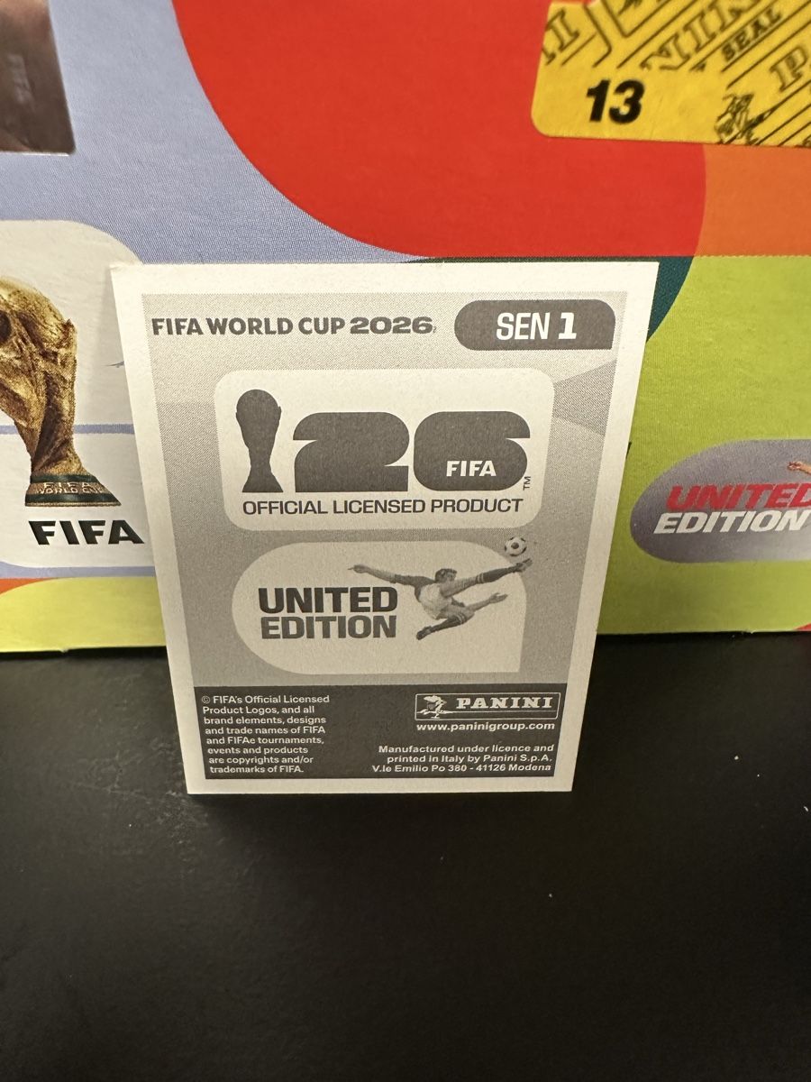 Panini Carte collezionabili: SEN 1 - Panini WM 2026 – Nuovo (secondo la descrizione) da Kreuzlingen venduto da Bes-GamingCollection 1
