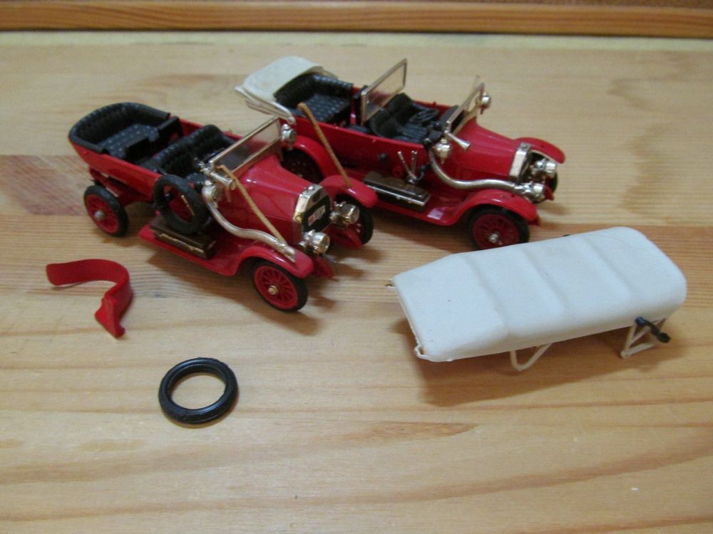 Miniature Voiture Ancienne Dugu 1/43 - Itala 1912 25/35 HP Rouge
