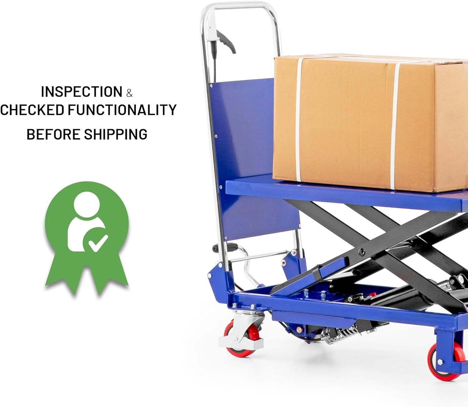 Altro per stoccaggio & trasporto: Pallit Hubtischwagen 150 kg – Nuovo e nell'imballaggio originale da Bottighofen venduto da zaap 7