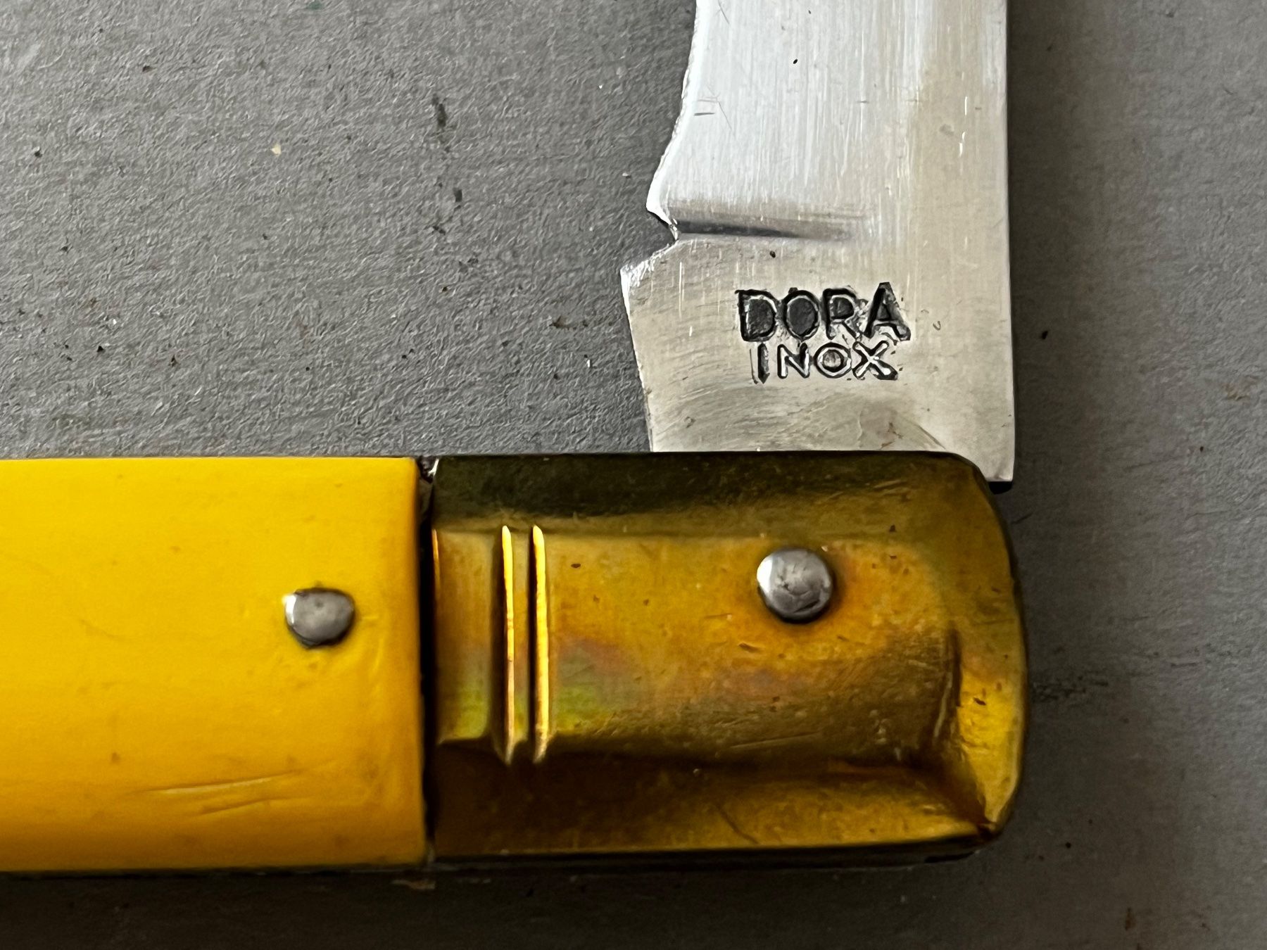 Taschenmesser: Altes Sackmesser DORA INOX 108 mm - selten – Gebraucht aus Zürich von FV.vintage 4