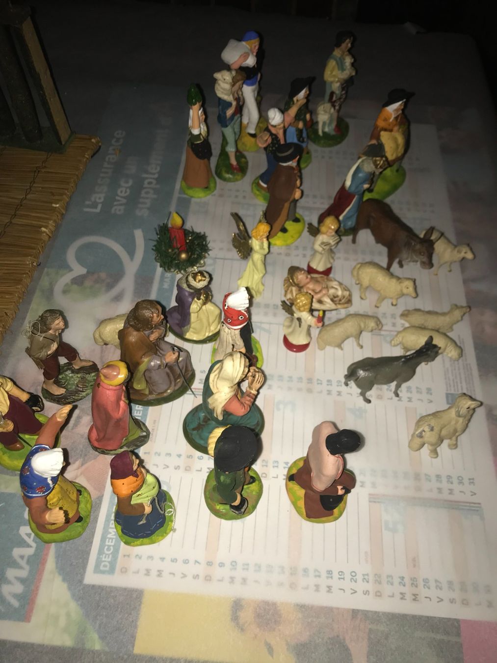 Toutes les décorations: Crèche "Noël" – D'occasion à PLAN-LES-OUATES par DUMONTBE 4