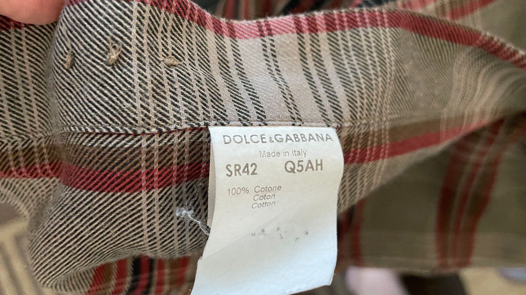 Dolce & Gabbana Camicie: Dolce & Gabbana Hemd 43/17 – Usato da Olten venduto da framos65 2