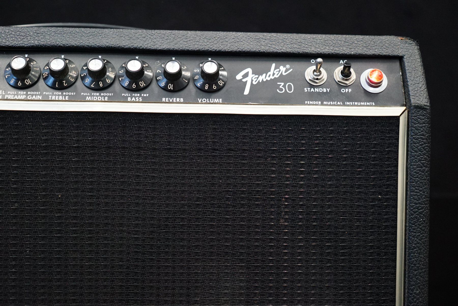 Fender Verstärker: Fender 30 Amp - 2x10" Two Channel w/ Footswitch 1980 Rivera – Gebraucht aus Ortschwaben von Musictrade 2