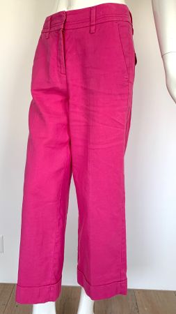 Luisa Cerano Hose Culotte Leinen  pink  - EU 36