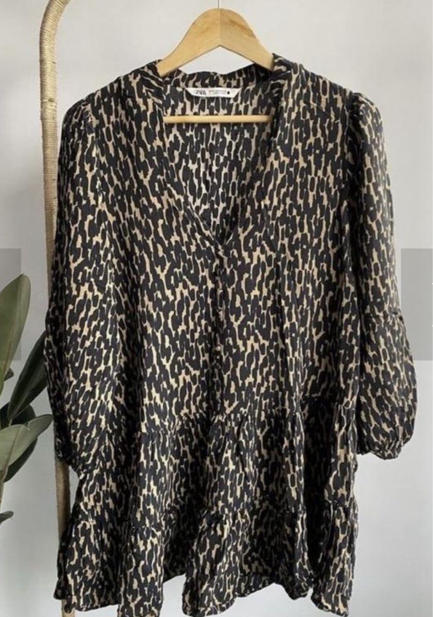 Zara Vestiti: Leopardenmuster Minikleid M Zara – Usato da Uzwil venduto da gab_2kx8 1
